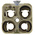 HARTING Heavy Duty Power Connector Insert, 40A, Female, Han-Modular Series, 3/0 Contacts