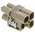 HARTING Heavy Duty Power Connector Insert, 40A, Female, Han-Modular Series, 3/0 Contacts
