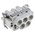 HARTING Heavy Duty Power Connector Insert, 63A, Female, Han-Com Series, 4 Contacts