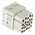 HARTING Heavy Duty Power Connector Module, 16A, Female, Han-Modular Series, 20 Contacts