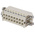 Epic Contact Heavy Duty Power Connector Insert, 10A, Male, H-A Series, 32 Contacts