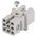Epic Contact Heavy Duty Power Connector Insert, 10A, Female, H-D Series, 8 Contacts
