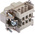 Epic Contact Connector Insert, 6 Way, 16A, Male, H-BE, Cable Mount, 600 V