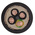 Igus chainflex CF31 Power Cable, 4 Cores, 4 mm², Screened, 50m, Black PVC Sheath, 11 AWG