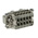 HARTING Connector Set, 10 Way, 16A, Male, Han E, 500 V