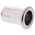 17.3mm Plain Steel Tubular Rivet, 11.9mm diameter, 0.5 → 3 mm Thickness