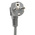 RS PRO Type E - French Extension Lead, 250 V