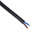 RS PRO 2 Core Power Cable, 0.5 mm², 100m, Black PVC Sheath, 2182Y, 3 A, 300 V