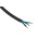 RS PRO 3 Core Power Cable, 0.75 mm², 50m, Black PVC Sheath, 2183Y, 6 A, 300 V