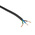 RS PRO 3 Core Power Cable, 1 mm², 100m, Black PVC Sheath, 3183Y, 10 A, 500 V