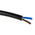 RS PRO 2 Core Power Cable, 0.75 mm², 100m, Black PVC Sheath, 3182Y, 6 A, 500 V