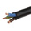 RS PRO 3 Core Power Cable, 2.5 mm², 100m, Black PVC Sheath, 3183Y, 20 A, 500 V