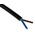 RS PRO 2 Core Power Cable, 1 mm², 100m, Black PVC Sheath, 3182Y, 10 A, 500 V