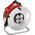brennenstuhl 40m 4 Socket Type E - French Extension Reel, 230 V, IP44