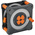 brennenstuhl 25m 4 Socket Type E - French Extension Reel, 230 V, IP44
