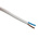 RS PRO 2 Core Power Cable, 0.75 mm², 100m, White PVC Sheath, 2192Y, 6 A, 300 V