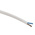 RS PRO 2 Core Power Cable, 0.5 mm², 100m, White PVC Sheath, 2192Y, 3 A, 300 V