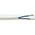 RS PRO 2 Core Power Cable, 1 mm², 100m, White PVC Sheath, 3182Y, 10 A, 300 V, 500 V