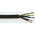 RS PRO 5 Core Power Cable, 0.75 mm², 100m, Black PVC Sheath, 3185Y, 6 A, 300 V, 500 V