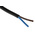 RS PRO 2 Core Power Cable, 0.75 mm², 100m, Black PVC Sheath, 2192Y, 6 A, 300 V