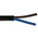 RS PRO 2 Core Power Cable, 0.75 mm², 100m, Black PVC Sheath, 2192Y, 6 A, 300 V