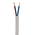 RS PRO 2 Core Power Cable, 0.75 mm², 5m, White PVC Sheath, Mains, 6 A, 300/500 V