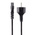 StarTech.com 3 Core Power Cable, 0.75 mm², 1m, Black Polyvinyl Chloride PVC Sheath, Copper, 2.5 A (Amperes), 250 V