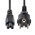 StarTech.com 3 Core Power Cable, 0.75 mm², 1m, Black Polyvinyl Chloride PVC Sheath, Copper, 2.5 A (Amperes), 250 V