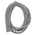 Lapp 2 Core Power Cable, 0.75 mm², 0.5m, Grey Polyurethane PUR Sheath, Coiled, 500 V