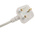 RS PRO IEC C13 Socket to Type G UK Plug Power Cord, 2m