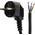 RS PRO Unterminated Type F German Plug Power Cord, 3m