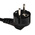 RS PRO IEC C15 Socket to CEE 7/7 Plug Power Cord, 2m