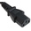 RS PRO IEC C13 Socket to Type G UK Plug Power Cord, 3m