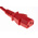 RS PRO IEC C13 Socket to IEC C14 Plug Power Cord, 1.5m