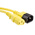 RS PRO IEC C13 Socket to IEC C14 Plug Power Cord, 2m