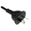 RS PRO IEC C7 Type I Australian Power Cable, 1m