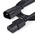 StarTech.com Straight IEC C13 Socket to Straight IEC C14 Plug Power Cord, 1m