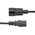 StarTech.com Straight IEC C13 Socket to Straight IEC C14 Plug Power Cord, 1m