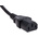 RS PRO Straight IEC C13 Socket to Straight CEE 7/7 Plug Power Cable, 5m