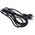 RS PRO Straight IEC C13 Socket to Straight CEE 7/7 Plug Power Cable Assembly, 2.5m
