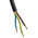 Kopp Unterminated Type F German Plug Power Cord, 3m
