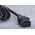 RS PRO IEC C13 Socket to Unterminated Socket Power Cord, 2m