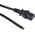 RS PRO IEC C13 Socket to Unterminated Socket Power Cord, 2m
