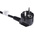 RS PRO IEC C13 x 2 Socket to CEE 7/7 Plug Power Cord, 2.5m