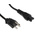 Phihong IEC C5 Socket to Type B NEMA 5-15 Plug Power Cord, 1.8m