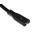 Phihong IEC C7 Socket to Type A US Plug Plug Power Cord, 1.8m