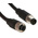 RS PRO Straight Female 4 way M12 to Straight Male 4 way M12 Sensor Actuator Cable, 2m