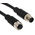 RS PRO Straight Female 8 way M12 to Straight Male 8 way M12 Sensor Actuator Cable, 2m