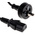 RS PRO IEC C17 Socket to Type I Australian Plug Power Cord, 2m