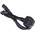 RS PRO IEC C17 Socket to Type G UK Plug Power Cord, 2m